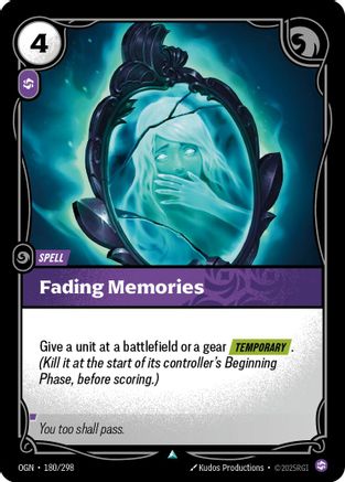 Fading Memories (180/298) - Origins | Grognard Games