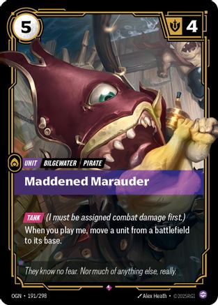 Maddened Marauder (191/298) - Origins Foil | Grognard Games