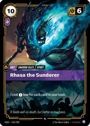 Rhasa the Sunderer (195/298) - Origins Foil | Grognard Games