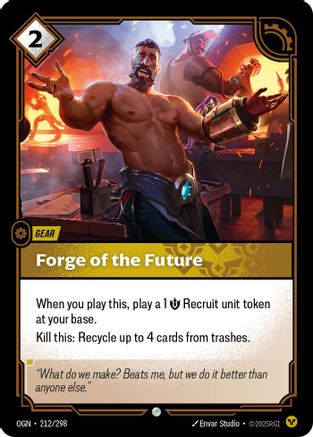 Forge of the Future (212/298) - Origins | Grognard Games