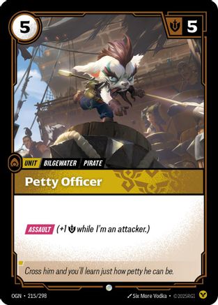 Petty Officer (215/298) - Origins | Grognard Games
