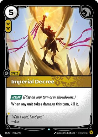 Imperial Decree (221/298) - Origins | Grognard Games
