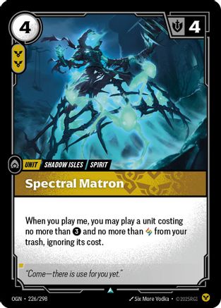 Spectral Matron (226/298) - Origins Foil | Grognard Games