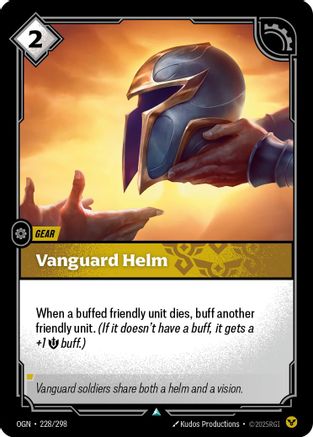Vanguard Helm (228/298) - Origins | Grognard Games