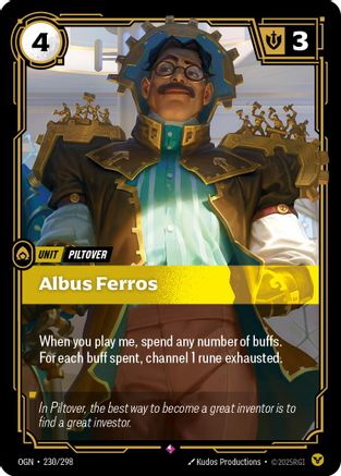 Albus Ferros (230/298) - Origins Foil | Grognard Games