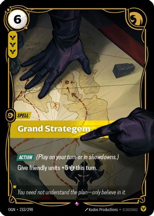 Grand Strategem (233/298) - Origins Foil | Grognard Games
