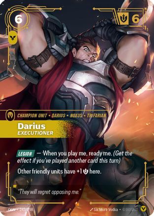 Darius - Executioner (243/298) - Origins Foil | Grognard Games