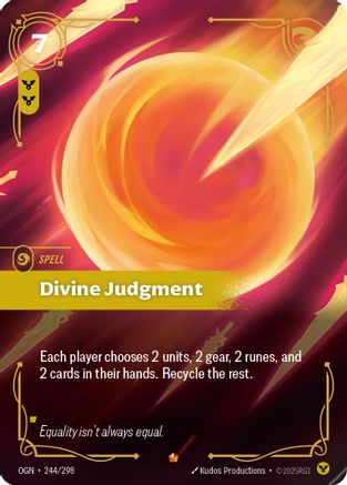Divine Judgment (244/298) - Origins Foil | Grognard Games