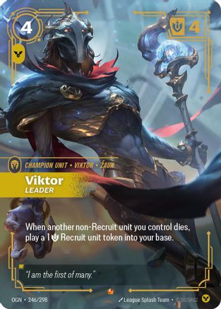 Viktor - Leader (246/298) - Origins Foil | Grognard Games