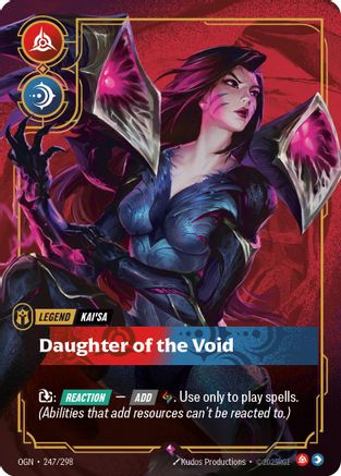 Kai'Sa - Daughter of the Void (247/298) - Origins Foil | Grognard Games