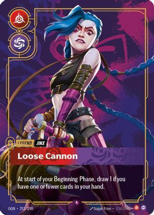 Jinx - Loose Cannon (251/298) - Origins Foil | Grognard Games