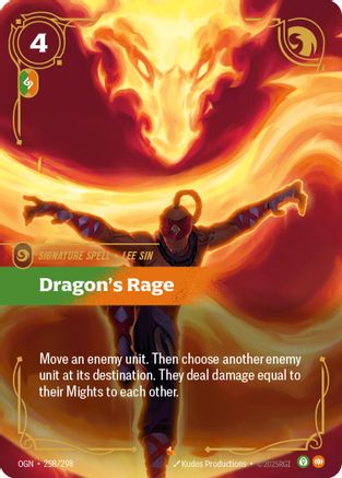 Dragon's Rage (258/298) - Origins Foil | Grognard Games