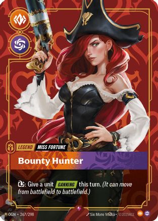 Miss Fortune - Bounty Hunter (267/298) - Origins Foil | Grognard Games