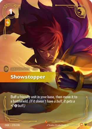 Showstopper (270/298) - Origins Foil | Grognard Games