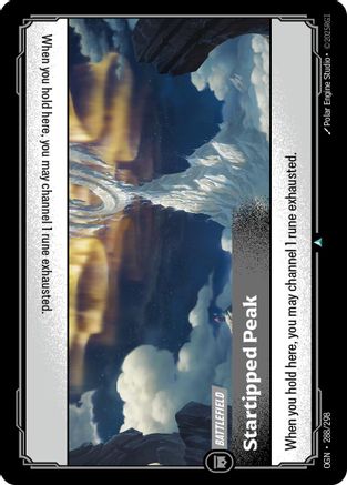Startipped Peak (288/298) - Origins Foil | Grognard Games