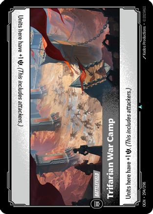 Trifarian War Camp (294/298) - Origins Foil | Grognard Games
