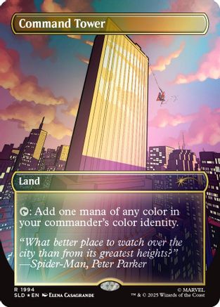 Command Tower (1994) (Rainbow Foil) (SLD-1994) - Secret Lair Drop Series Foil | Grognard Games