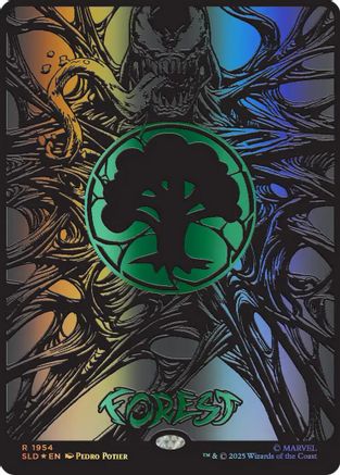 Forest (1954) (Raised Foil) (SLD-1954) - Secret Lair Drop Series Foil | Grognard Games