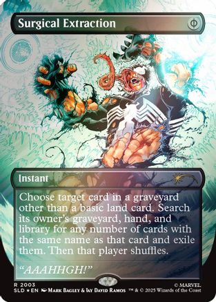 Surgical Extraction (2003) (Rainbow Foil) (SLD-2003) - Secret Lair Drop Series Foil | Grognard Games