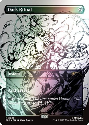 Dark Ritual (2020) (Rainbow Foil) (SLD-2020) - Secret Lair Drop Series Foil | Grognard Games