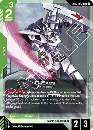 G-Exes - Dual Impact (GD02-022) Holofoil | Grognard Games