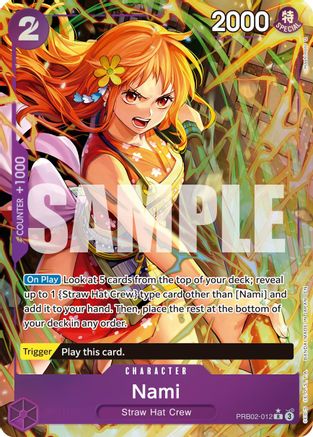 Nami (Alternate Art) (PRB02-012) - Premium Booster -The Best- Vol. 2 Foil | Grognard Games