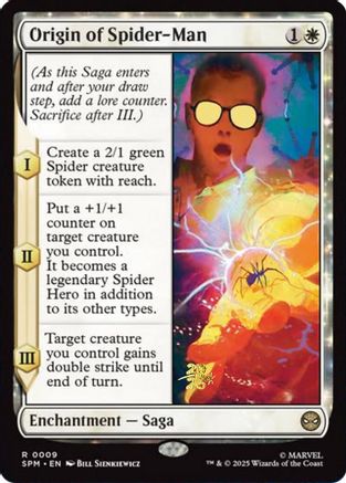 Origin of Spider-Man (PRE-009) - Prerelease Cards Foil | Grognard Games
