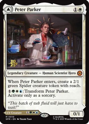 Peter Parker (PRE-010) - Prerelease Cards Foil | Grognard Games
