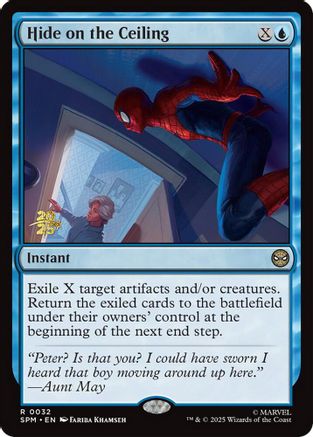 Hide on the Ceiling (PRE-032) - Prerelease Cards Foil | Grognard Games
