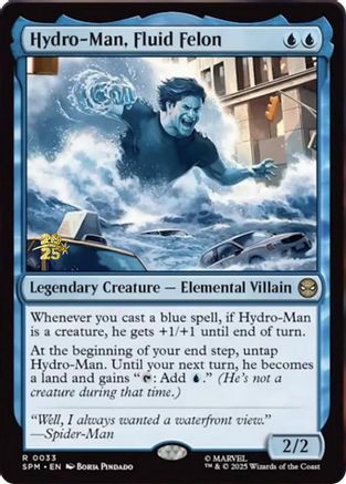 Hydro-Man, Fluid Felon (PRE-033) - Prerelease Cards Foil | Grognard Games