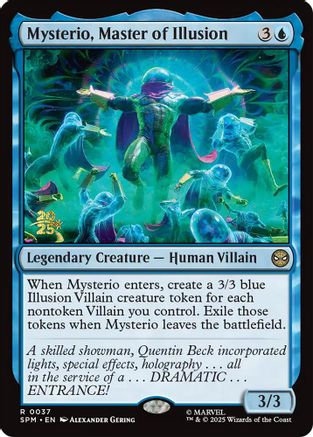 Mysterio, Master of Illusion (PRE-037) - Prerelease Cards Foil | Grognard Games