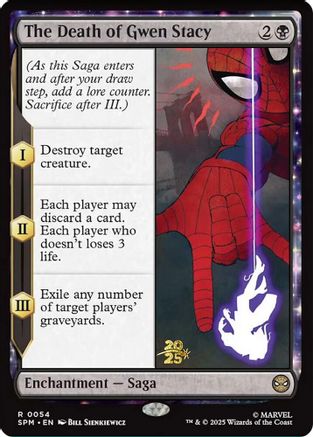 The Death of Gwen Stacy (PRE-054) - Prerelease Cards Foil | Grognard Games