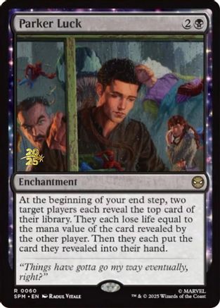 Parker Luck (PRE-060) - Prerelease Cards Foil | Grognard Games
