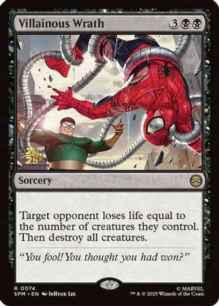 Villainous Wrath (PRE-074) - Prerelease Cards Foil | Grognard Games