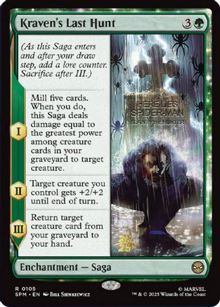 Kraven's Last Hunt (PRE-105) - Prerelease Cards Foil | Grognard Games