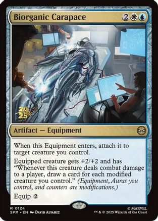 Biorganic Carapace (PRE-124) - Prerelease Cards Foil | Grognard Games