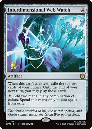 Interdimensional Web Watch (PRE-165) - Prerelease Cards Foil | Grognard Games