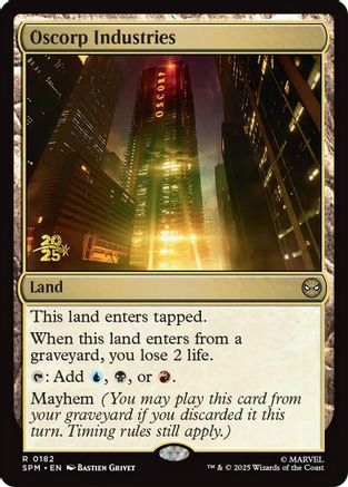 Oscorp Industries (PRE-182) - Prerelease Cards Foil | Grognard Games