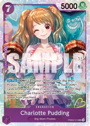 Charlotte Pudding - PRB02-010 (PRB02-010) - Premium Booster -The Best- Vol. 2 Foil | Grognard Games