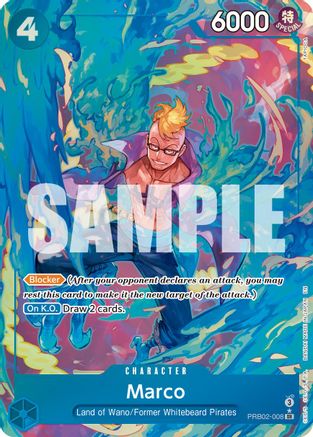 Marco (Alternate Art) (PRB02-008) - Premium Booster -The Best- Vol. 2 Foil | Grognard Games