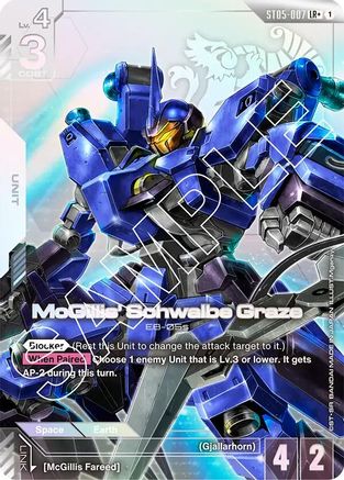 McGillis' Schwalbe Graze (LR+) - Starter Deck 05 Iron Bloom (ST05-007) Holofoil