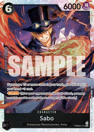 Sabo - PRB02-014 (PRB02-014) - Premium Booster -The Best- Vol. 2 Foil | Grognard Games