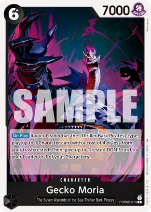 Gecko Moria (PRB02-013) - Premium Booster -The Best- Vol. 2 Foil | Grognard Games