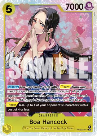 Boa Hancock (PRB02-017) - Premium Booster -The Best- Vol. 2 Foil | Grognard Games