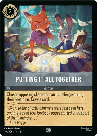 Putting It All Together (196/204) - Whispers in the Well Cold Foil | Grognard Games