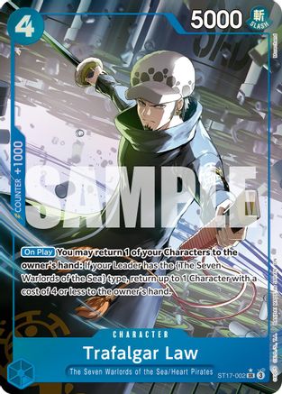 Trafalgar Law - ST17-002 (Alternate Art) (ST17-002) - Premium Booster -The Best- Vol. 2 Foil | Grognard Games