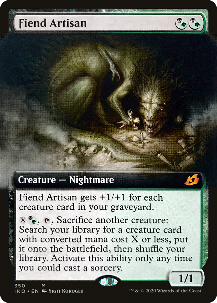 Fiend Artisan (Extended Art) [Ikoria: Lair of Behemoths] | Grognard Games