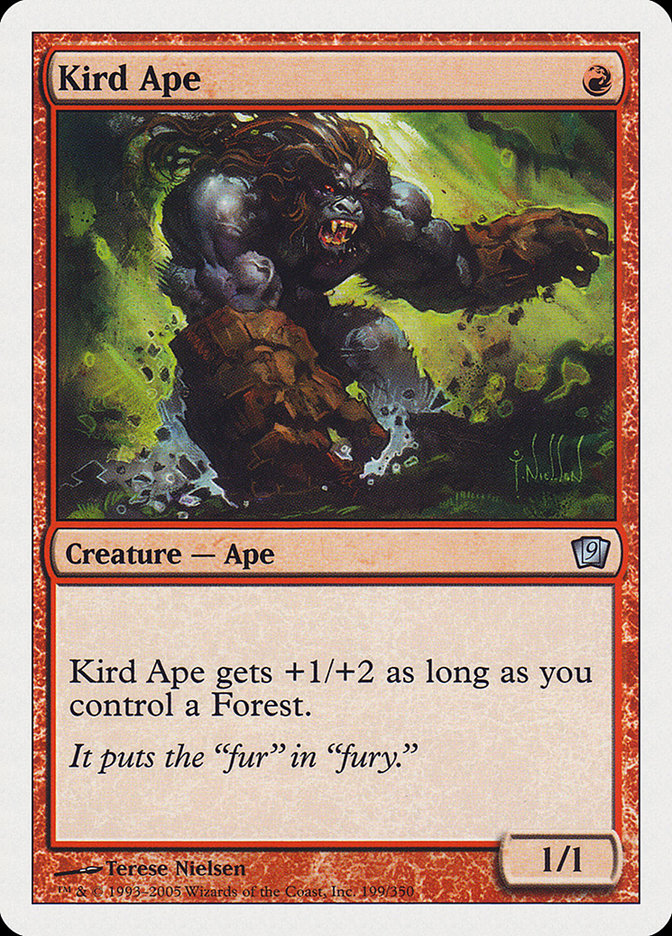 Kird Ape (9th Edition) [Oversize Cards] | Grognard Games