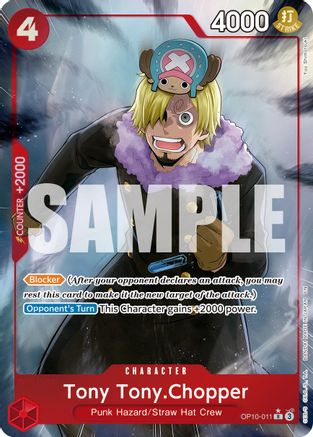 Tony Tony.Chopper (Alternate Art) (OP10-011) - Premium Booster -The Best- Vol. 2 Foil | Grognard Games