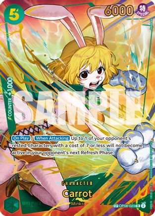 Carrot (Alternate Art) (OP08-023) - Premium Booster -The Best- Vol. 2 Foil | Grognard Games